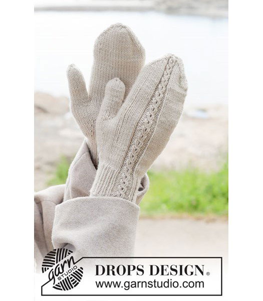 Breipatroon Rising Tide Mittens