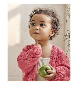 Kindervest gemaakt van Phildar Phil Love Coton