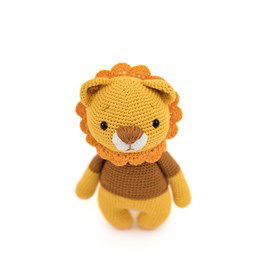 Leeuw gemaakt van Phildar Phil Coton 3