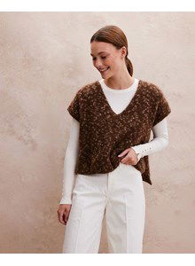 Trui met verlendg achterpand