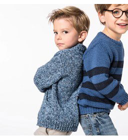 Jongens blouson gemaakt van Phildar Phil Partner 6