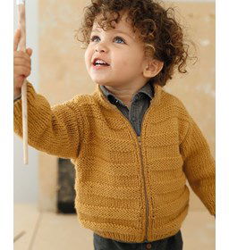 Kindervest gemaakt van Rits deelbaar