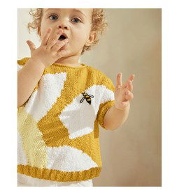 Meisjes shirt gemaakt van Phildar Phil Baby doll