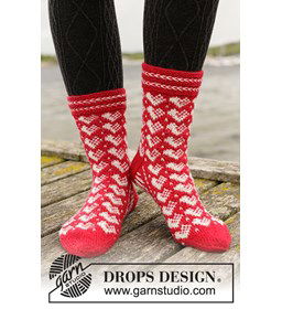 Sokken gemaakt van Drops Fabel