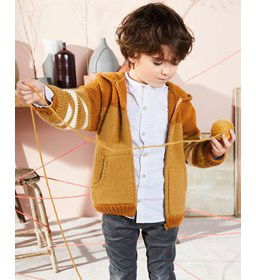 Kindertrui gemaakt van Phildar Phil Partner 6