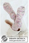 Breipatroon Wollen sokken breien met klassieke oma-hak | DROPS Fabel van andere kant