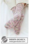 Breipatroon Wollen sokken breien met klassieke oma-hak | DROPS Fabel van andere kant