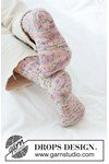 Breipatroon Wollen sokken breien met klassieke oma-hak | DROPS Fabel van andere kant