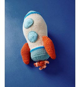 Raket  gemaakt van Phildar Phil Coton 3