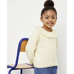 Breipatroon Kindertrui met volant