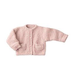 Vestje voor baby gemaakt van Phildar Phil Wavy