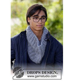 Halswarmer Wrap Around gemaakt van Drops Air