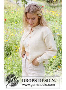 Damesvest Prairie Rose Cardigan met split 