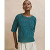 Damesshirt met gehaakt motief gemaakt van Phildar Phil Cabotine 3