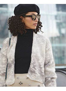 Rechthoekig gebreid damevest