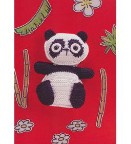 Pieter de Panda gemaakt van Scheepjes Catona 25 en 10 gram