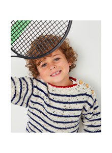 Gestreepte kindertrui 