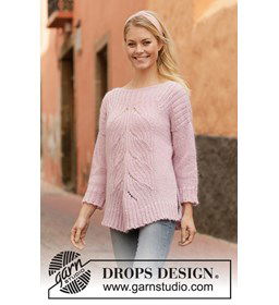 Dames trui gemaakt van Drops Nord