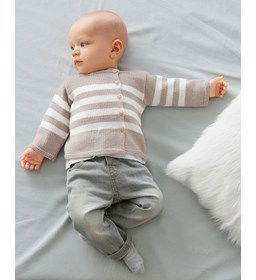 Luiertruitje gemaakt van Phildar Phil merinos 3,5