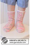 Breipatroon Lily Leaper Socks van andere kant