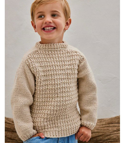 Breipatroon Stoere kindertrui