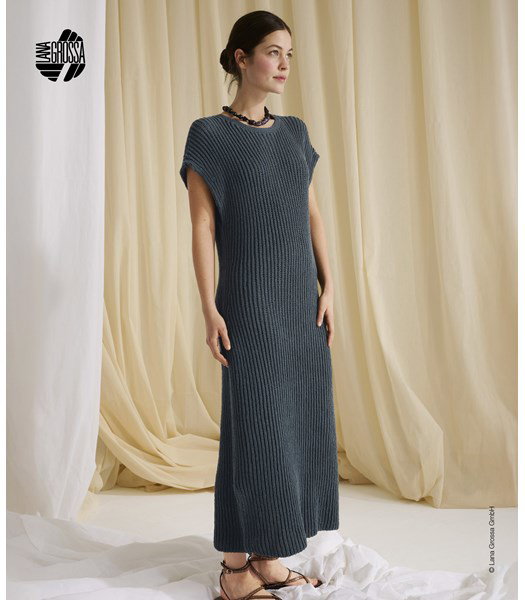 Breipatroon enkel lange jurk