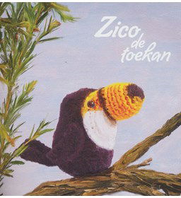 Zico de toekan gemaakt van Phildar Phil Charly