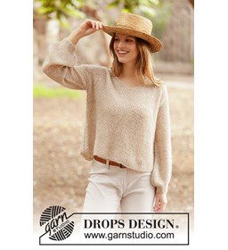 Damestrui gemaakt van Drops Brushed Alpaca Silk