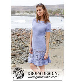 Jurk gemaakt van Drops Safran