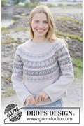 Het breipatroon Northern Mosaic Sweater ....