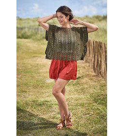 Dames shirt gemaakt van Schachenmayr Catania