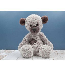 Knuffel beer gemaakt van Haaknaalden