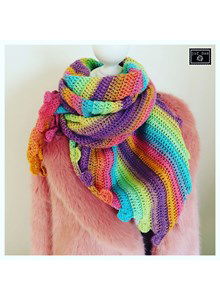 Gekleurde staal met geschulpte rand