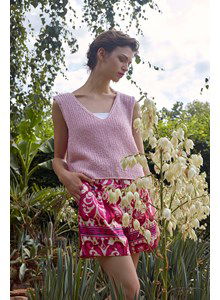 Damestop met v-hals Bloom with Grace