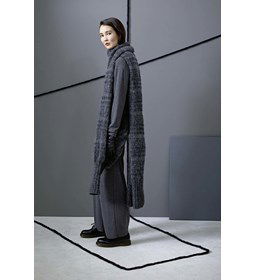 Sjaal gemaakt van Lang Yarns Passione 976 (op=op)