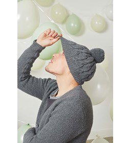 Herenmuts met pompon