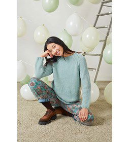 Damestrui met raglanmouwen