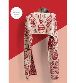 Kerstballen in je nek sjaal