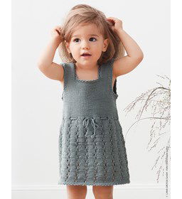 Hemdjurk voor meisjes gemaakt van Lana Grossa Cotone