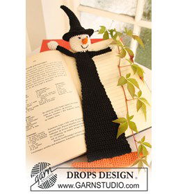 Boekenlegger gemaakt van Drops Safran