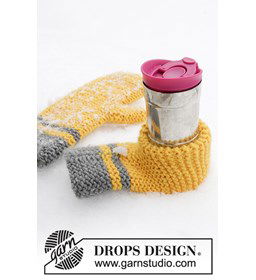 Wanten gemaakt van Drops Snow - Eskimo