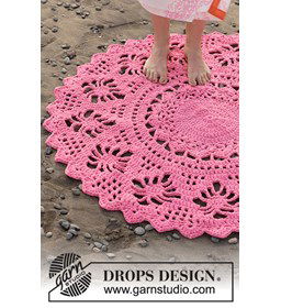 vloerkleed gemaakt van Haaknaalden