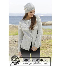 Gebreid vest en muts