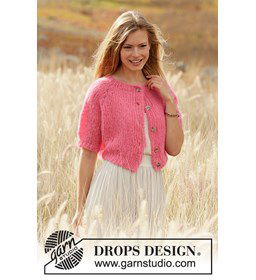 Dames vest gemaakt van Drops Melody