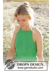 Damestop met punnikranden