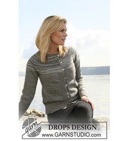 Vest gemaakt van Drops Alpaca