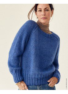 Damestrui met wijde halsboord