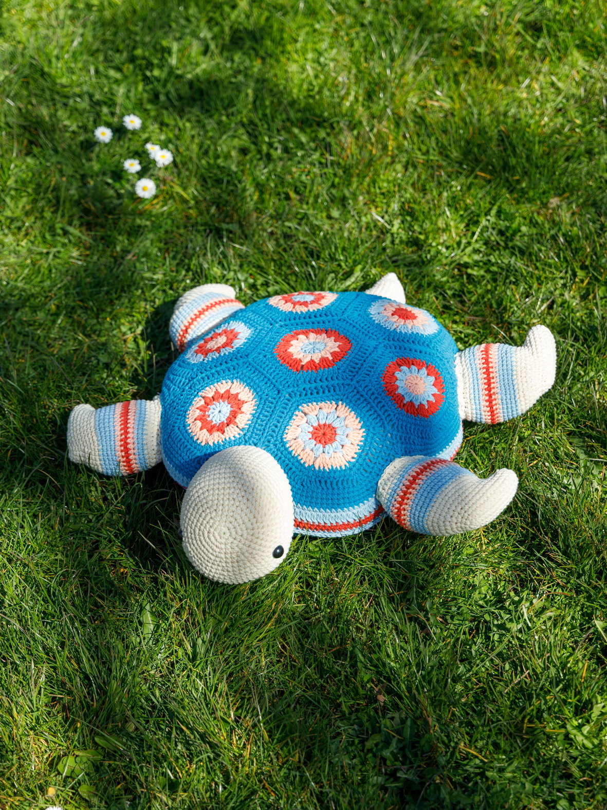 kussen in de vorm van een schildpad