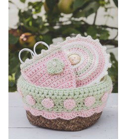 Mandje gemaakt van Scheepjes Stone Wash XL en XL Minerals