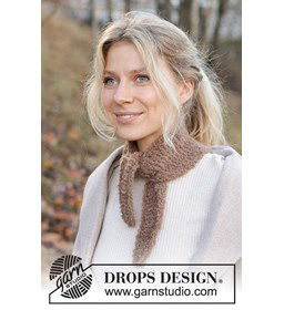 Omslagdoek gemaakt van Drops Kid Silk